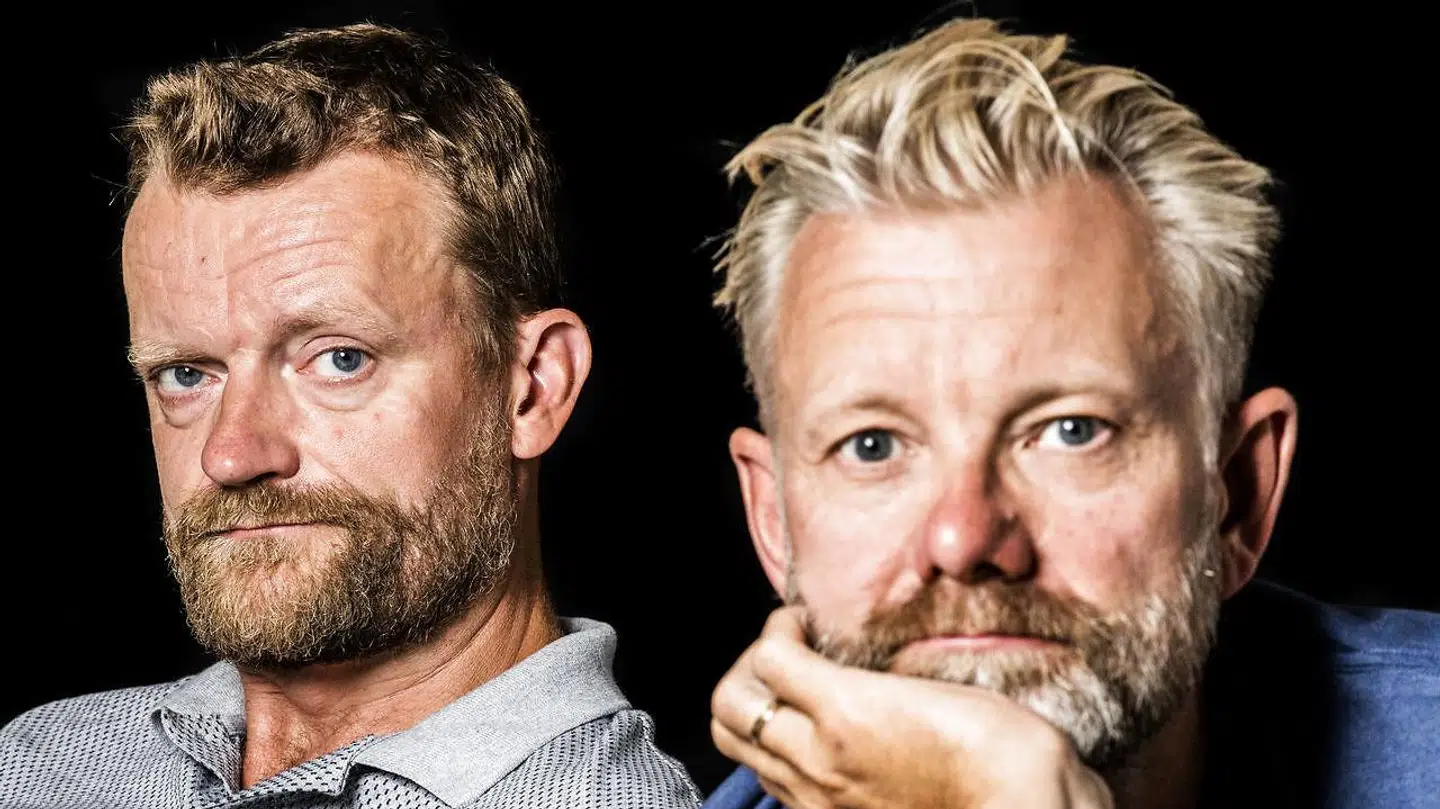 Casper Christensens hals vækker bekymring. (Foto: Scanpix)