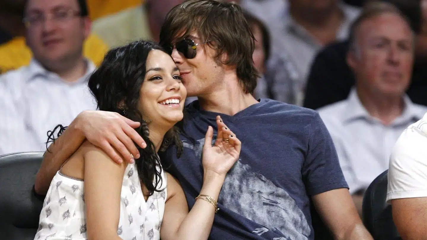 Da nøgenbillederne af Vanessa Hudgens blev lækket, dannede hun par med skuepilleren Zac Efron.
