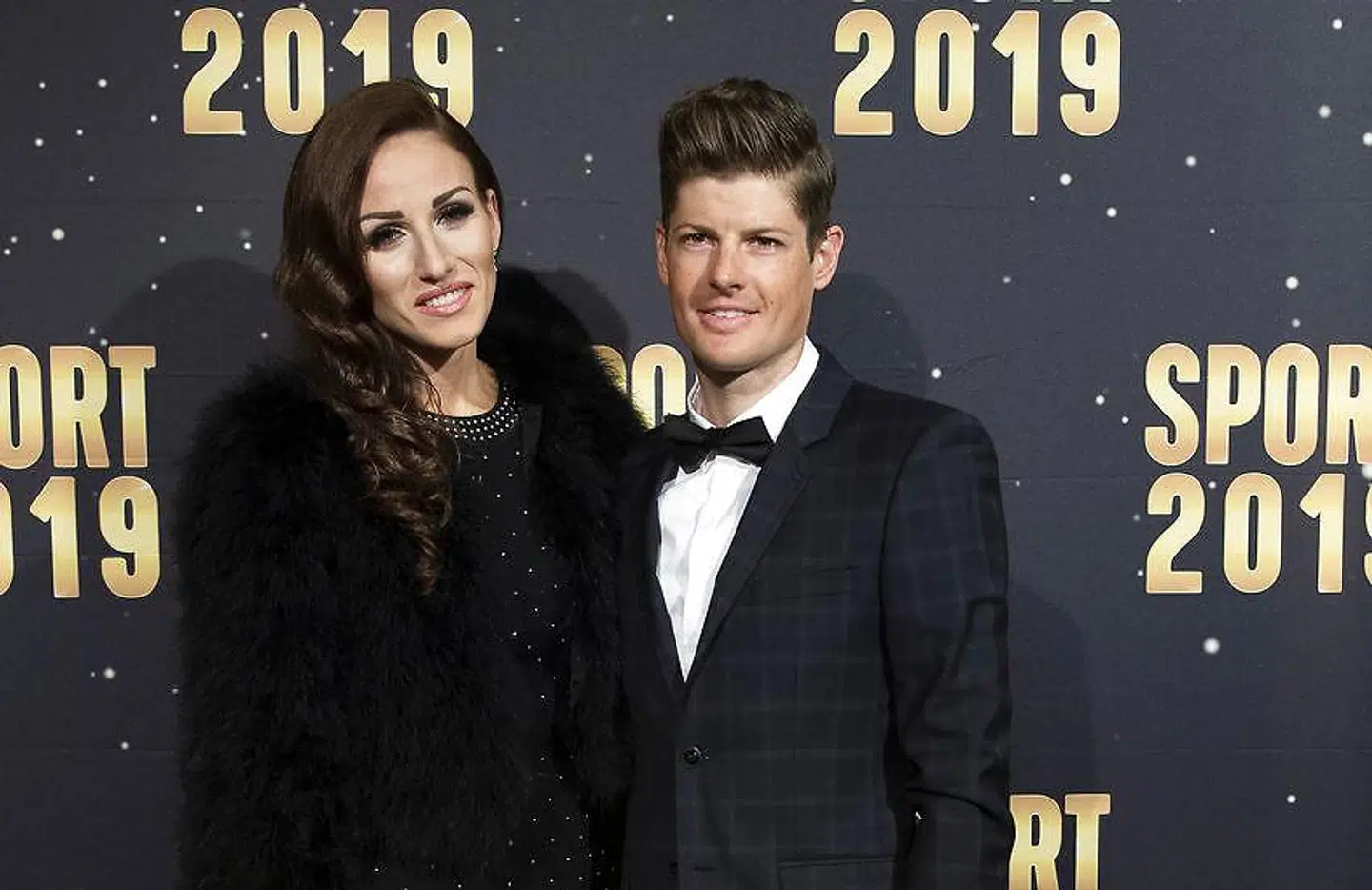 Jakob Fuglsang og hustruen Loulou.