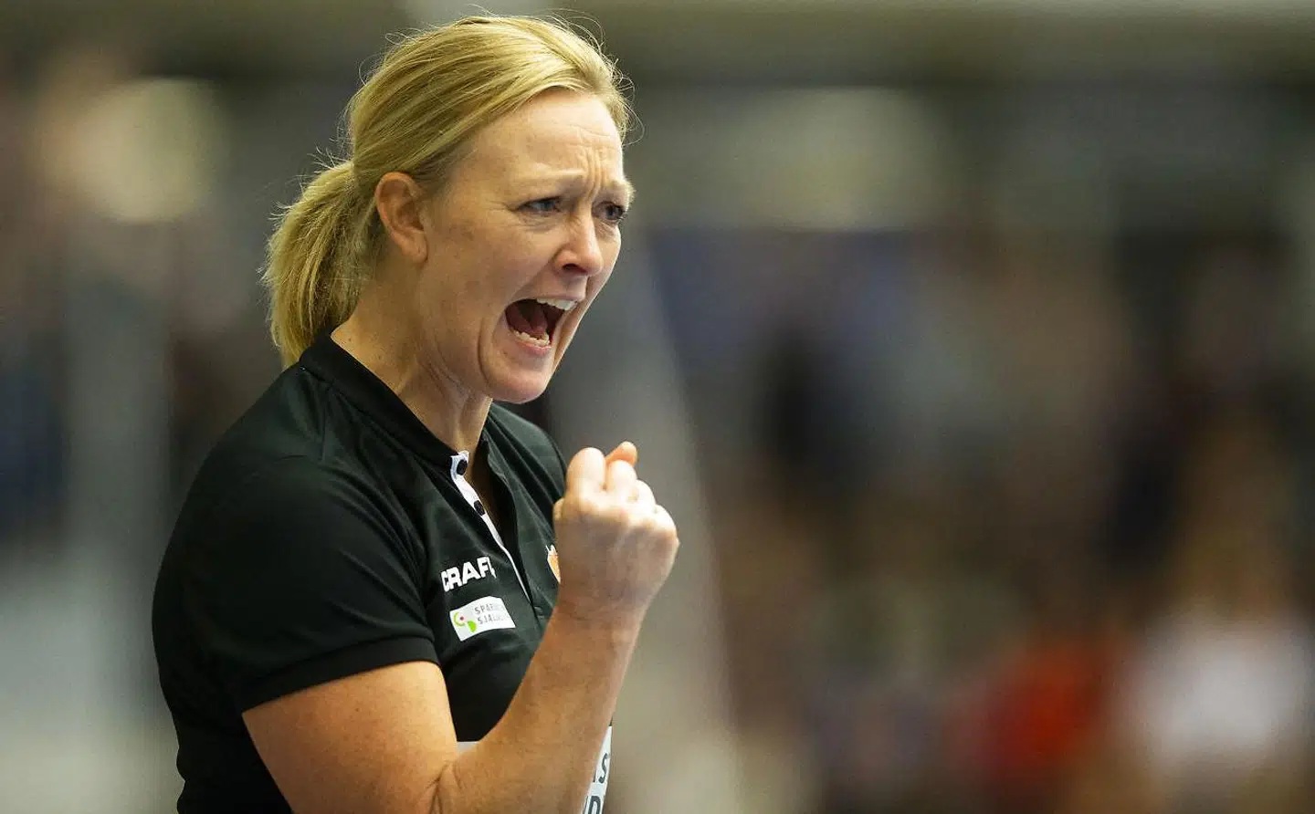 Den tldligere landsholdsspiller Karen Brødsgaard, billedet, er ansat som midlertidig cheftræner i Odense Håndbold.