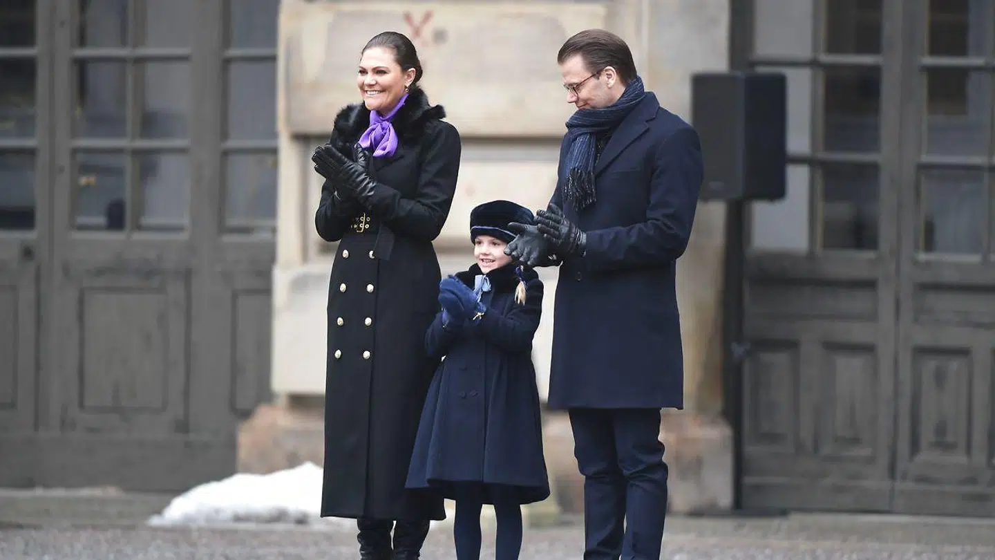Arkivfoto. Prinsesse Estelle var sammen med sin mor (kronprinsesse Victoria), far (prins Daniel) og lillebror prins Oscar på skiferie i Alperne, da uheldet var ude.