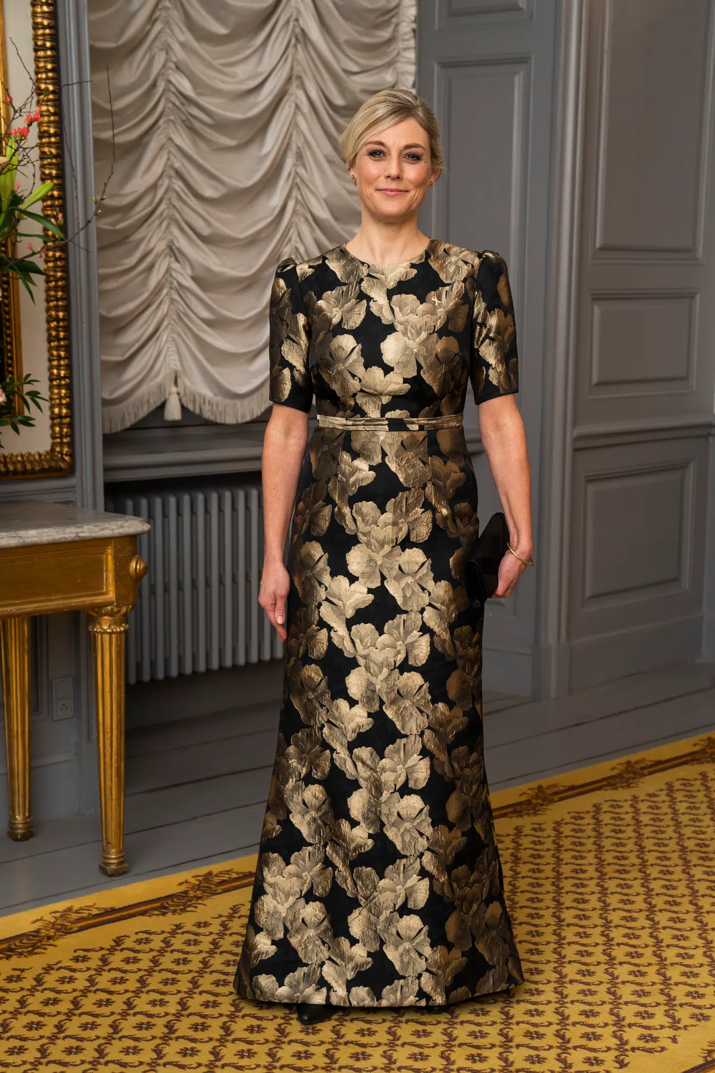Trine Bramsen ved nytårstaflet. (foto: Martin Sylvest/Ritzau Scanpix 2019)