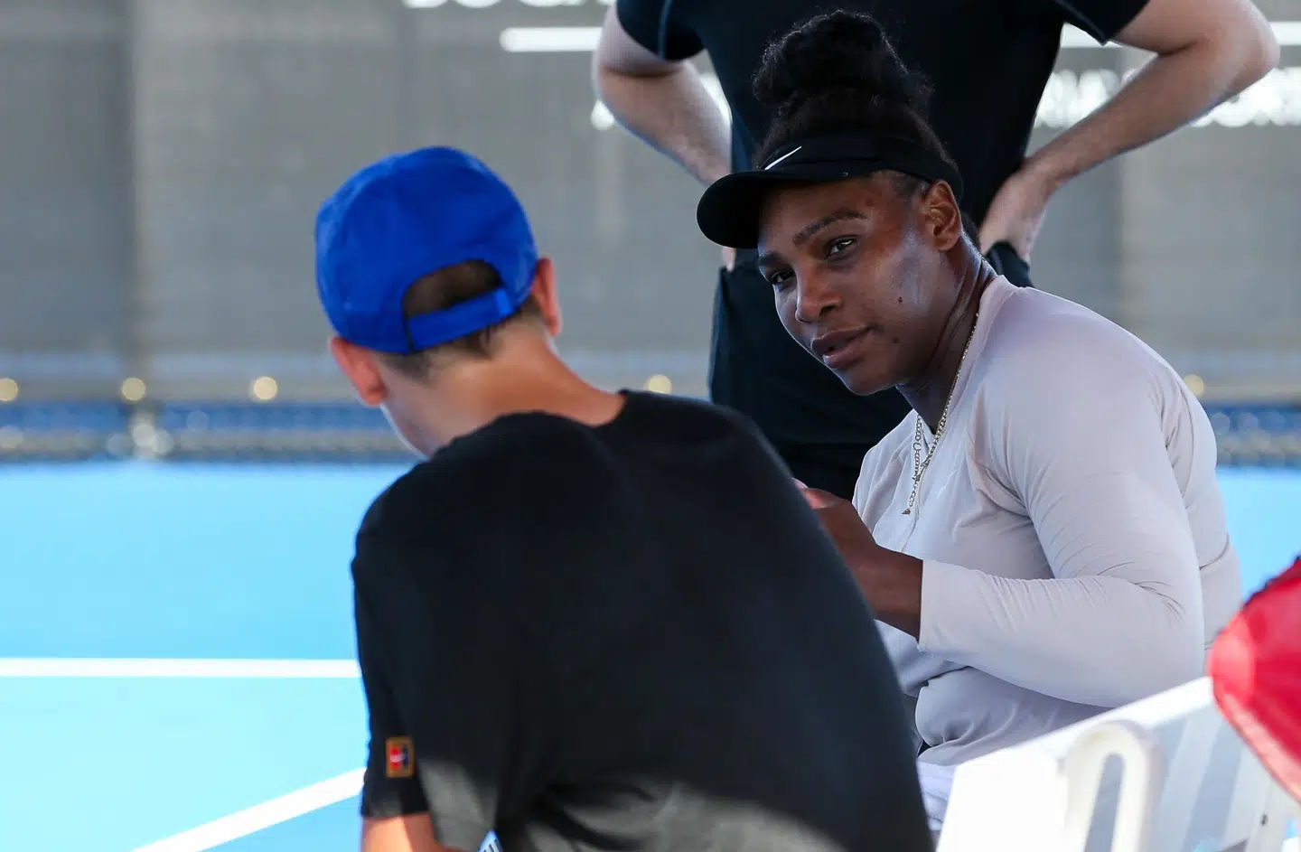 Holger Rune trænede i december sammen med blandt andre Serena Williams på Boca Raton Resort & Club i Florida.