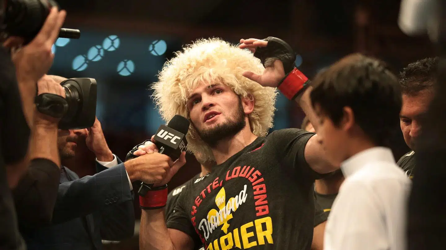 Khabib Nurmagomedev.