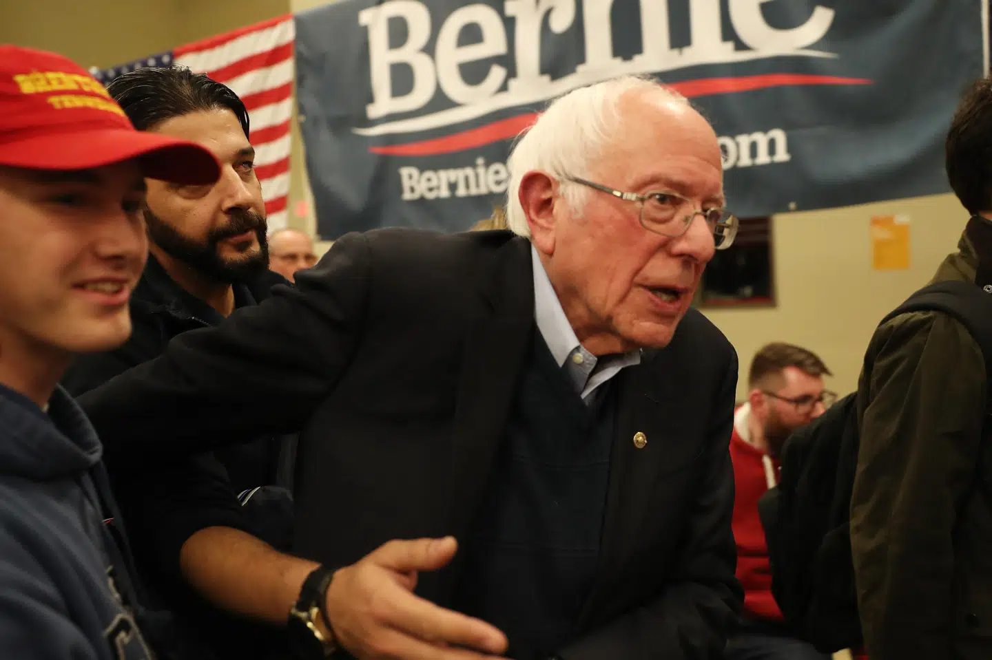 Den demokratiske præsidentkandidat Bernie Sanders er kommet sig efter et hjerteanfald, som for tre måneder siden førte til en indlæggelse. Den 78-årige senator fra Vermont kan ifølge lægerne fortsætte sin valgkamp med fuld kraft. Joe Raedle/Ritzau Scanpix