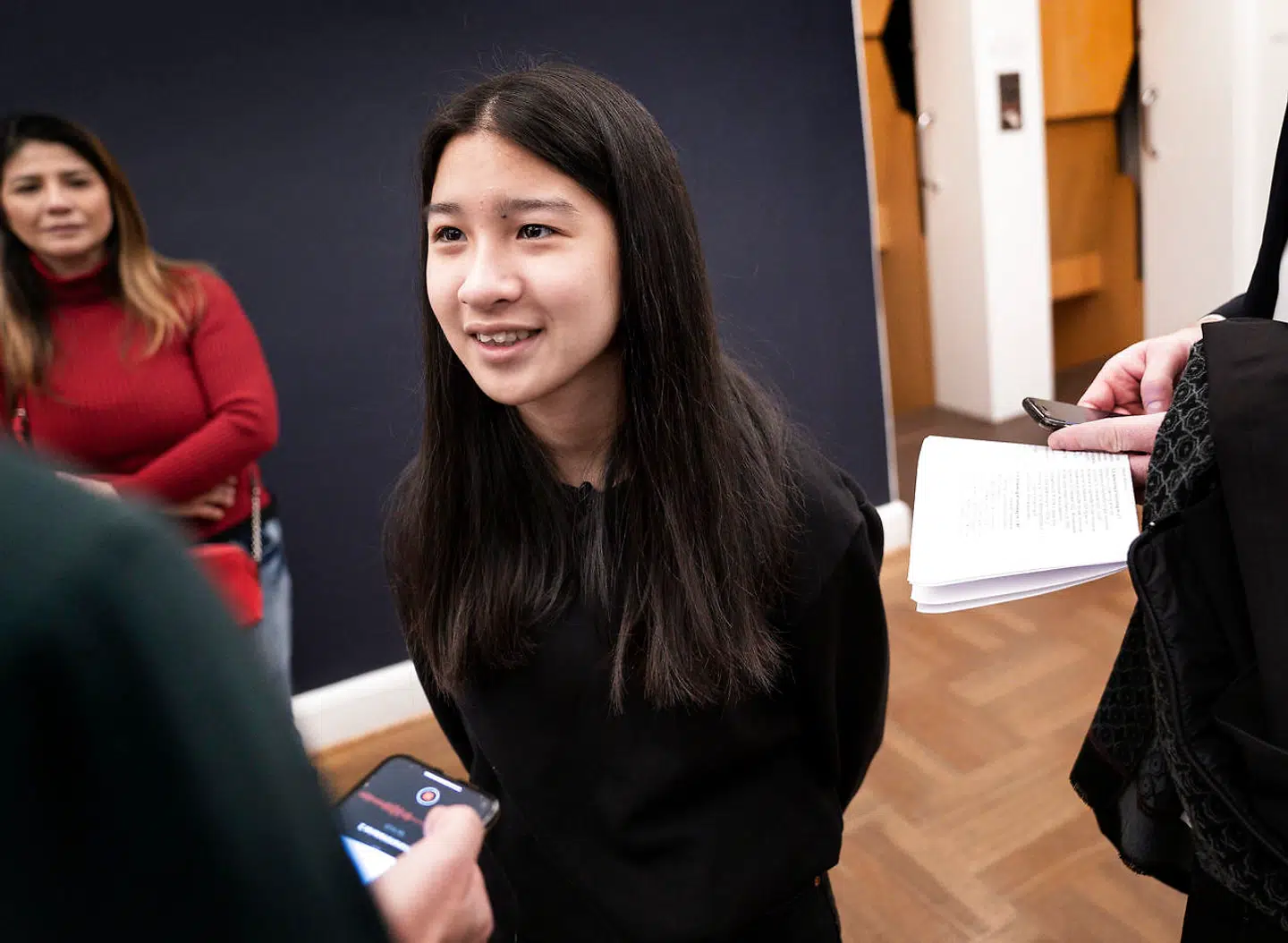 Atcharapan 'Mint' Yuangyai var til stede på Christiansborg 19. december, da lempelsen af udlændigeloven blev vedtaget.