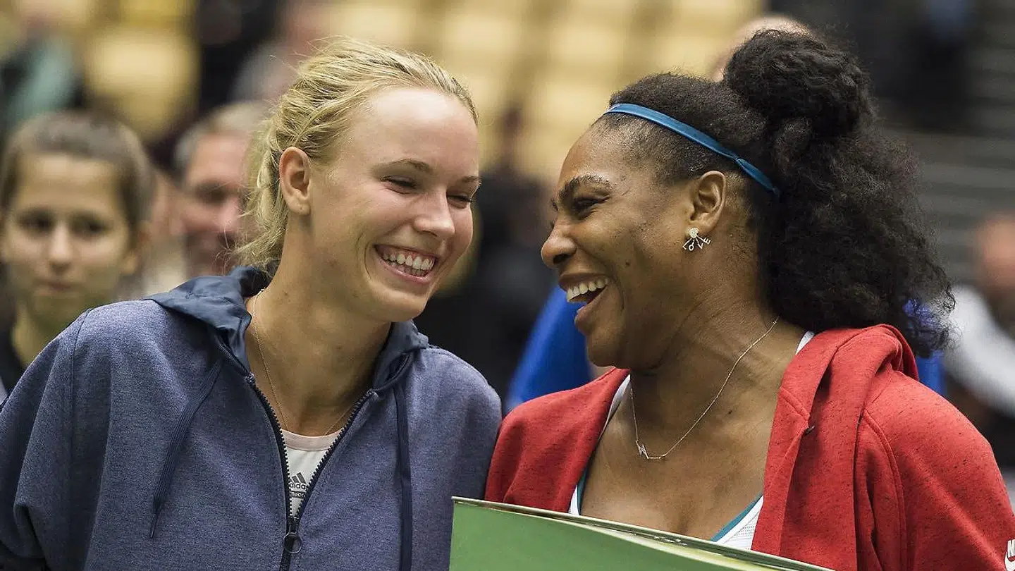 Caroline Wozniacki og Serena Williams er også gode veninder uden for banen.
