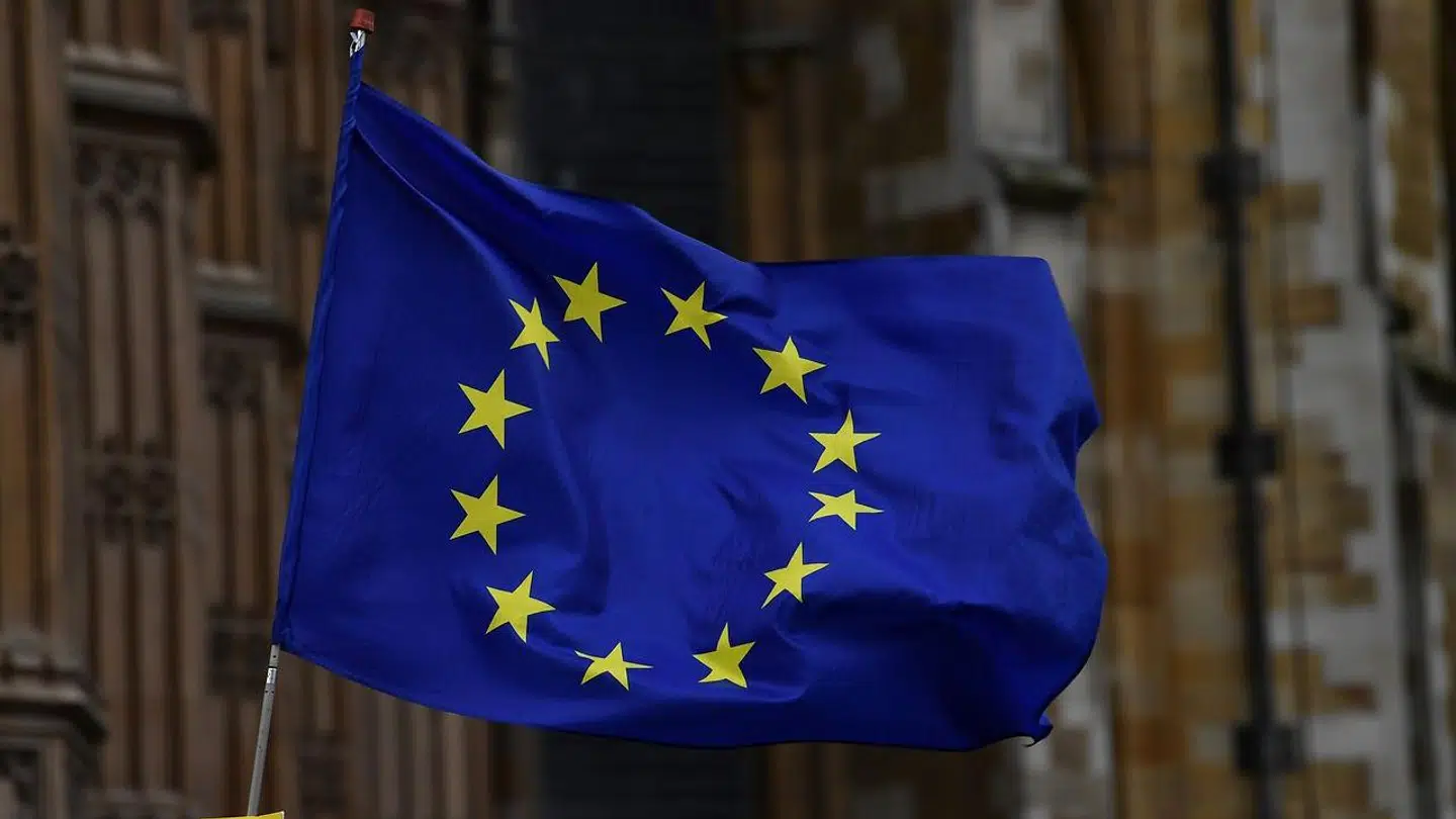Sådan ser EU-flaget ud. (Foto: Scanpix)