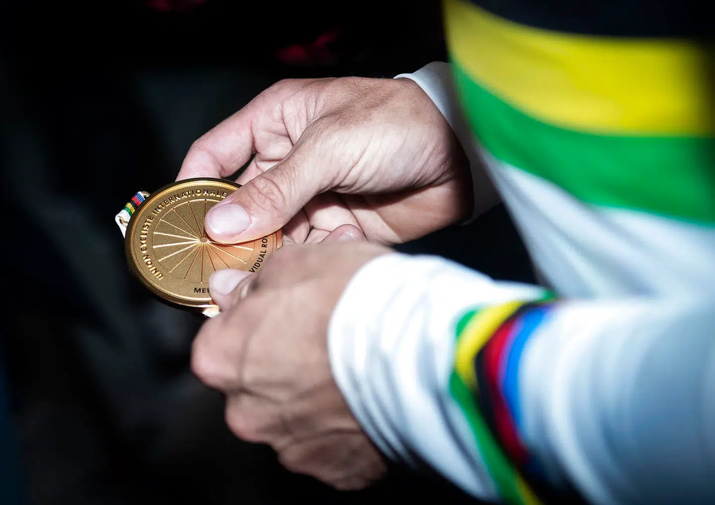 Den famøse medalje, som Christopher Juul-Jensen ikke turde røre.