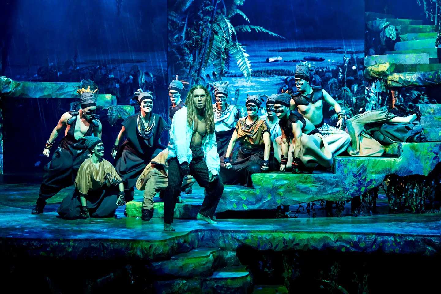 Kim Ace Nielsen i rollen som Tarzan.