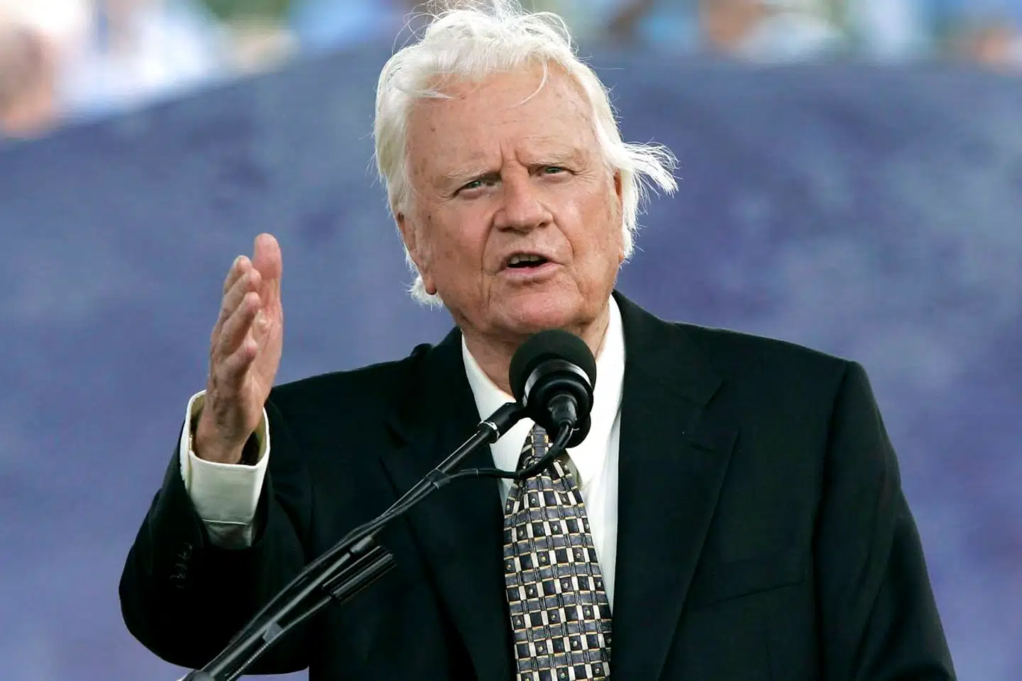 Billy Graham var med til at grundlægge bladet Christianity Today. Graham døde i 2018.