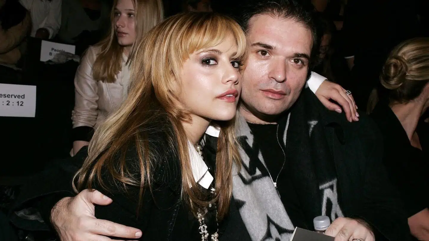 Brittany Murphy med sin mand Simon Moonjack.