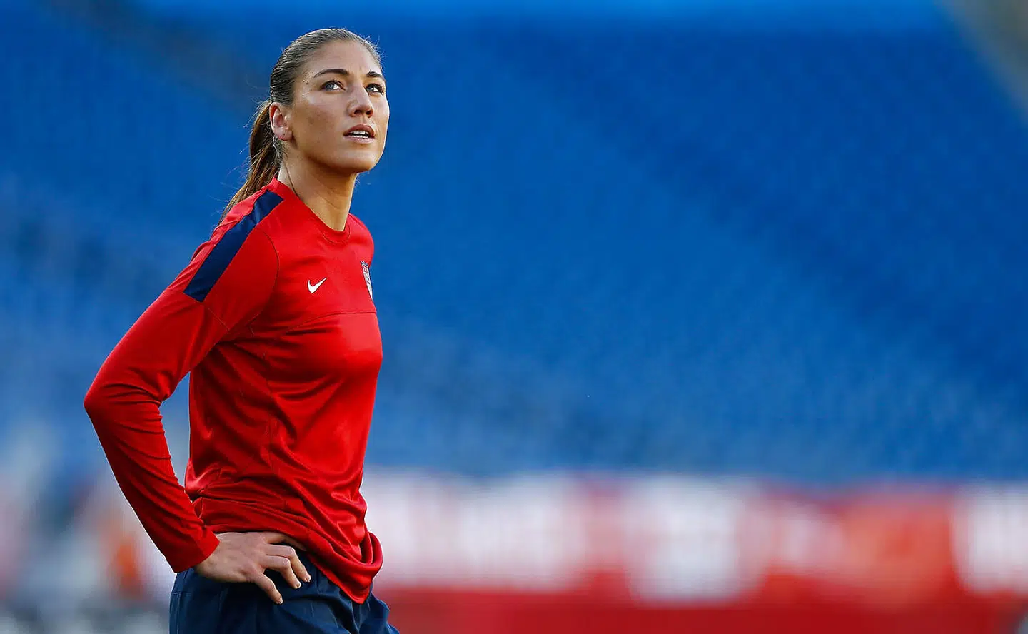 Hope Solo var i 16 år med på det amerikanske landshold.