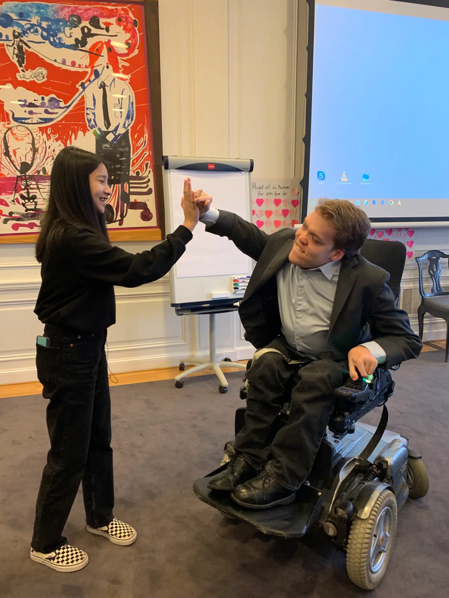 »Highfive,« siger De Radikales Kristian Hegaard til Mint.