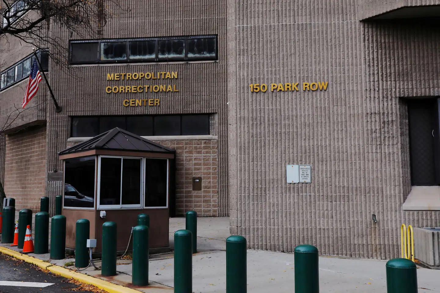 Fængslet The Metropolitan Correctional Center, hvor Epstein sad til sin død. (Arkivfoto)