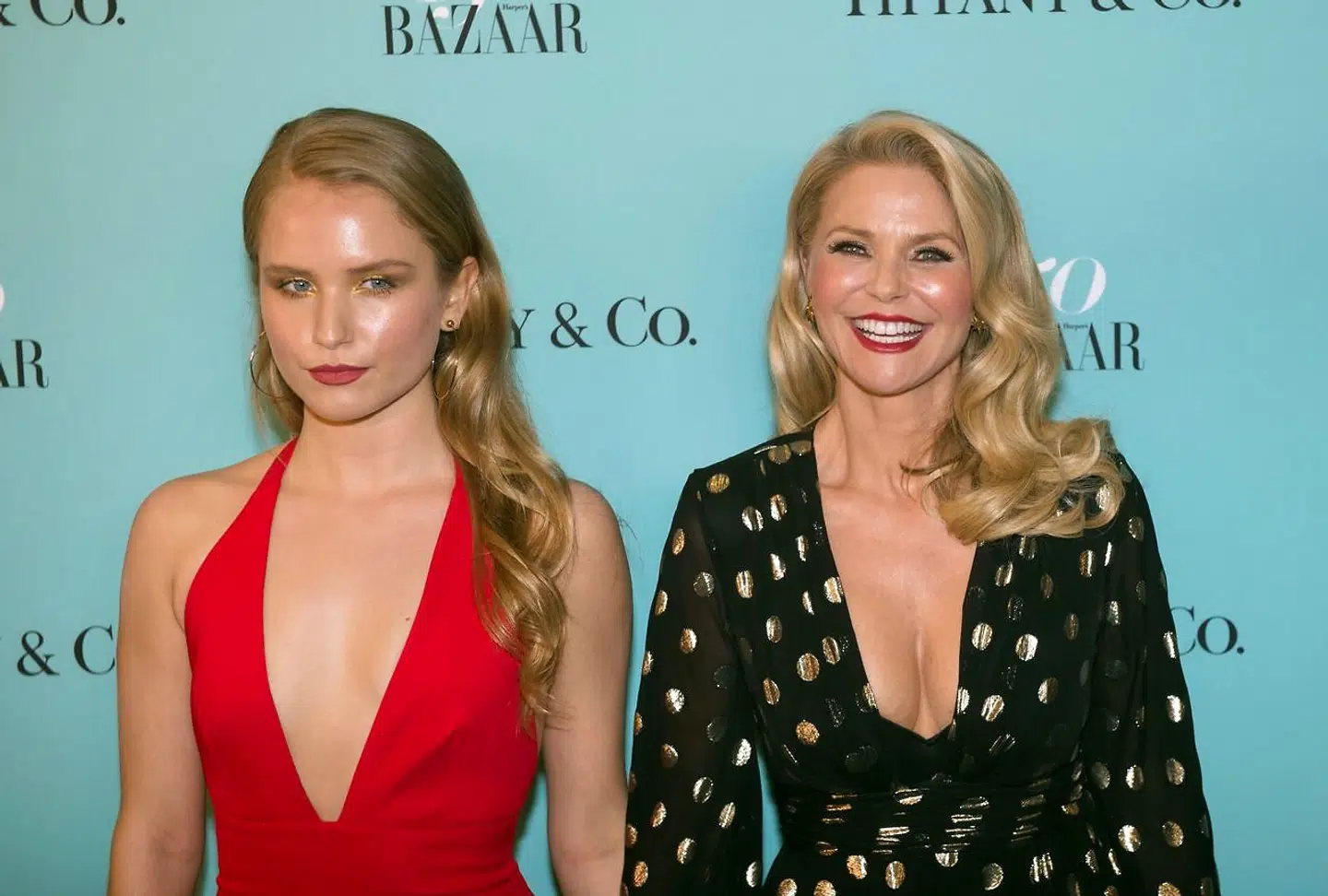 Model Sailor Brinkley-Cook sammen med sin mor Christie Brinkley tilbage i 2017./ AFP PHOTO / Bryan R. Smith