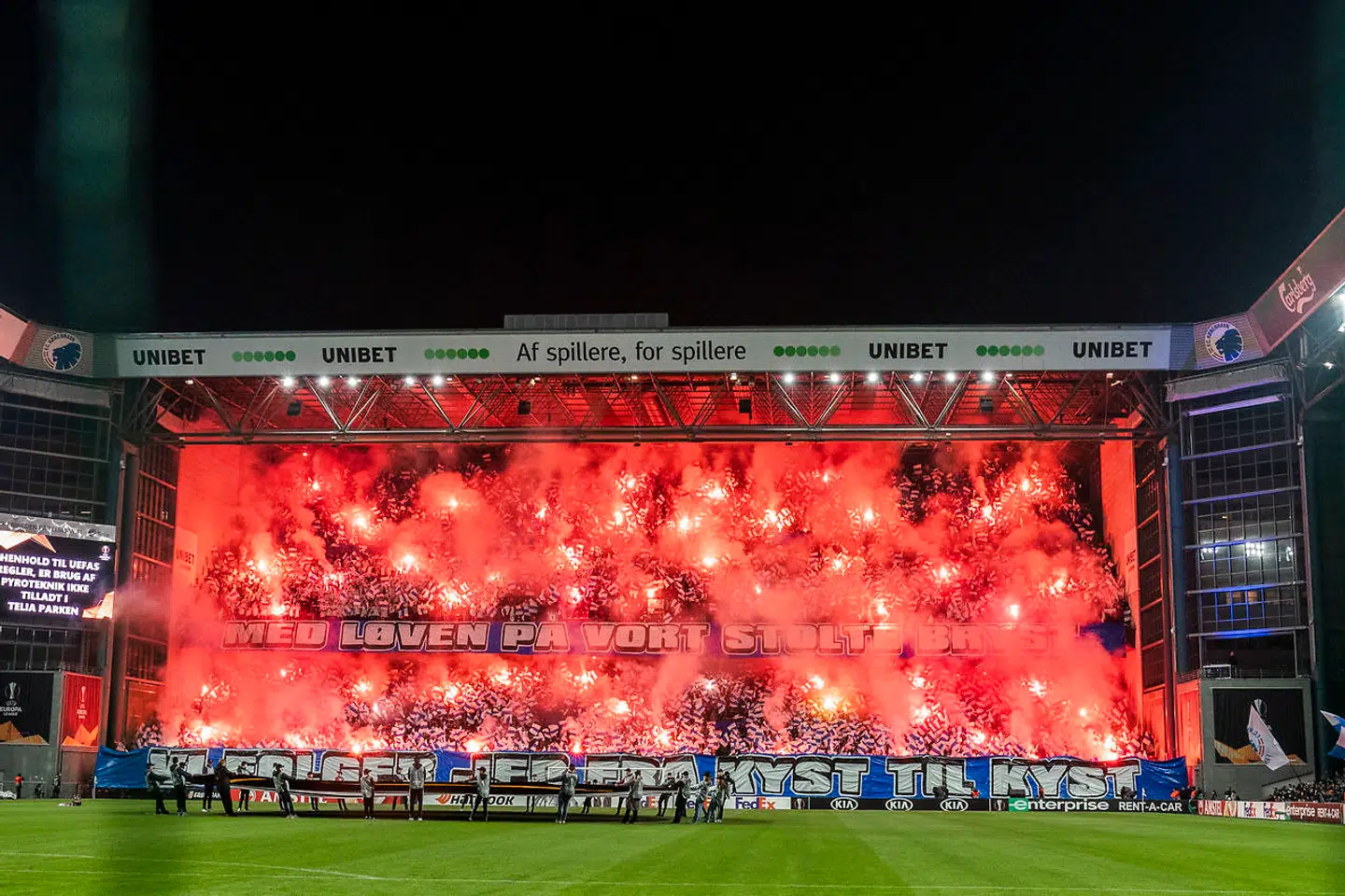Der var også gang i den indenfor i Parken.