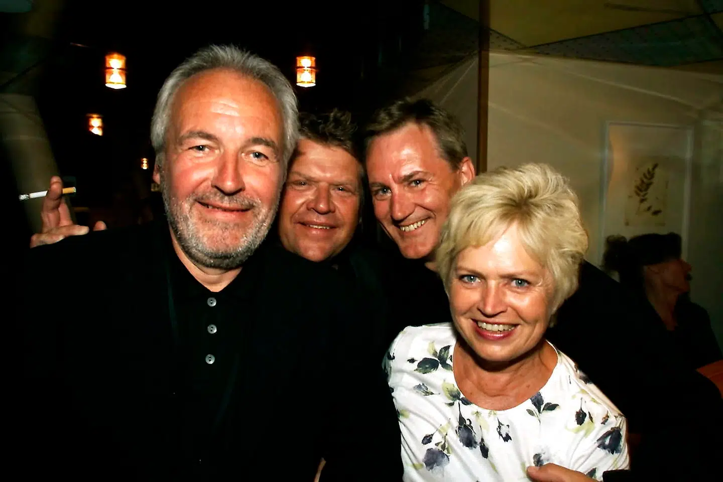 Brødrene Olsen med Keld og Hilda Heick ved Melodi Grand Prix 2000 i Stockholm.