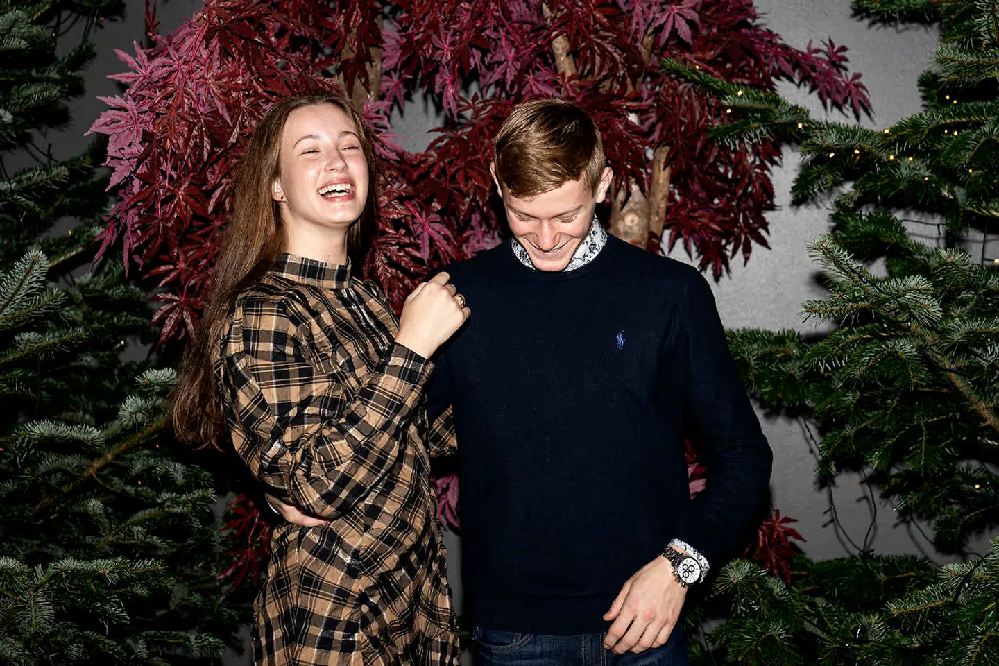 Josephine Chavarria Højbjerg og Albert Rosin Harson er blevet rigtig gode venner efter at have medvirket i TV 2's familiejulekalendere om Tinka og Lasse.