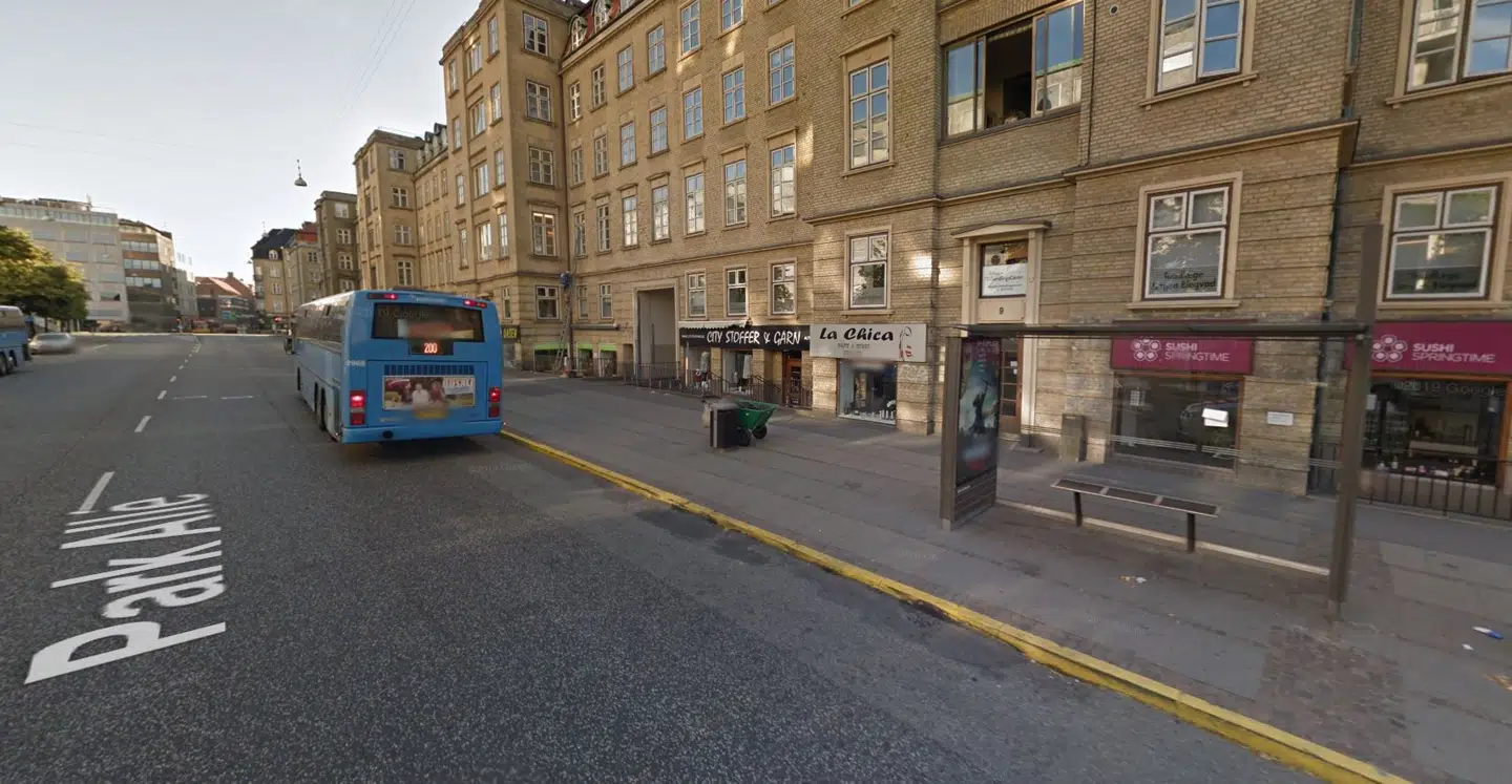 Det var her på Park Allé i Aarhus, at Claus Vitved og en kammerat fandt de to små børn efterladt.