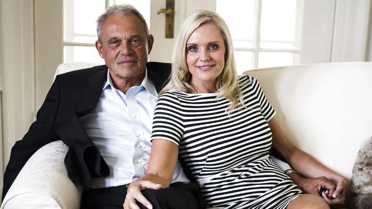 Janni Ree med sin mand, Karsten Ree.