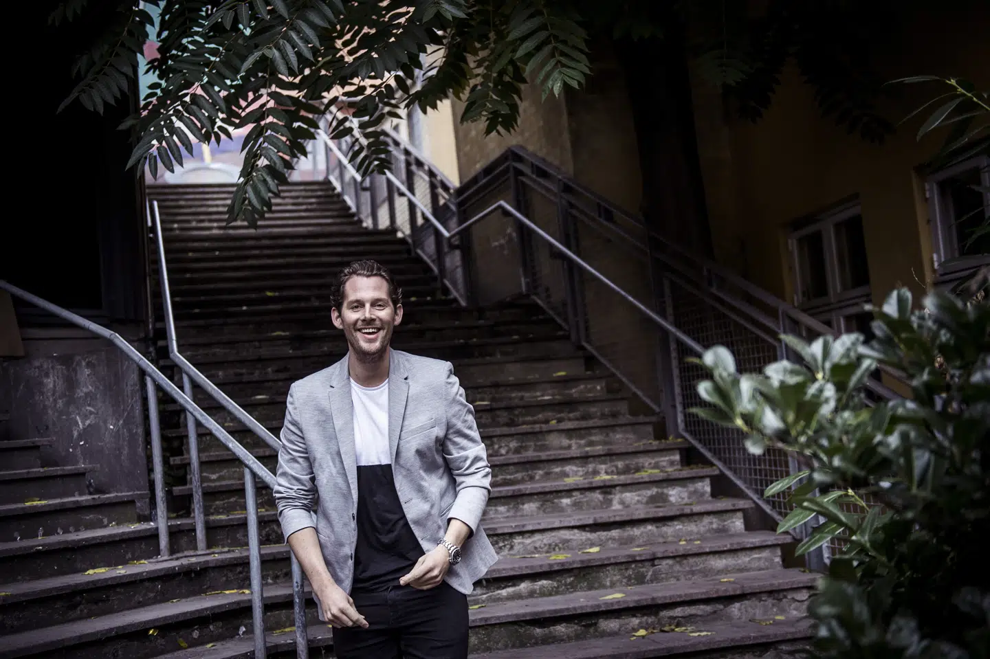 Rasmus Seebach er glad for julen, der bliver fejret i familiens skød. Thomas Lekfeldt/Ritzau Scanpix