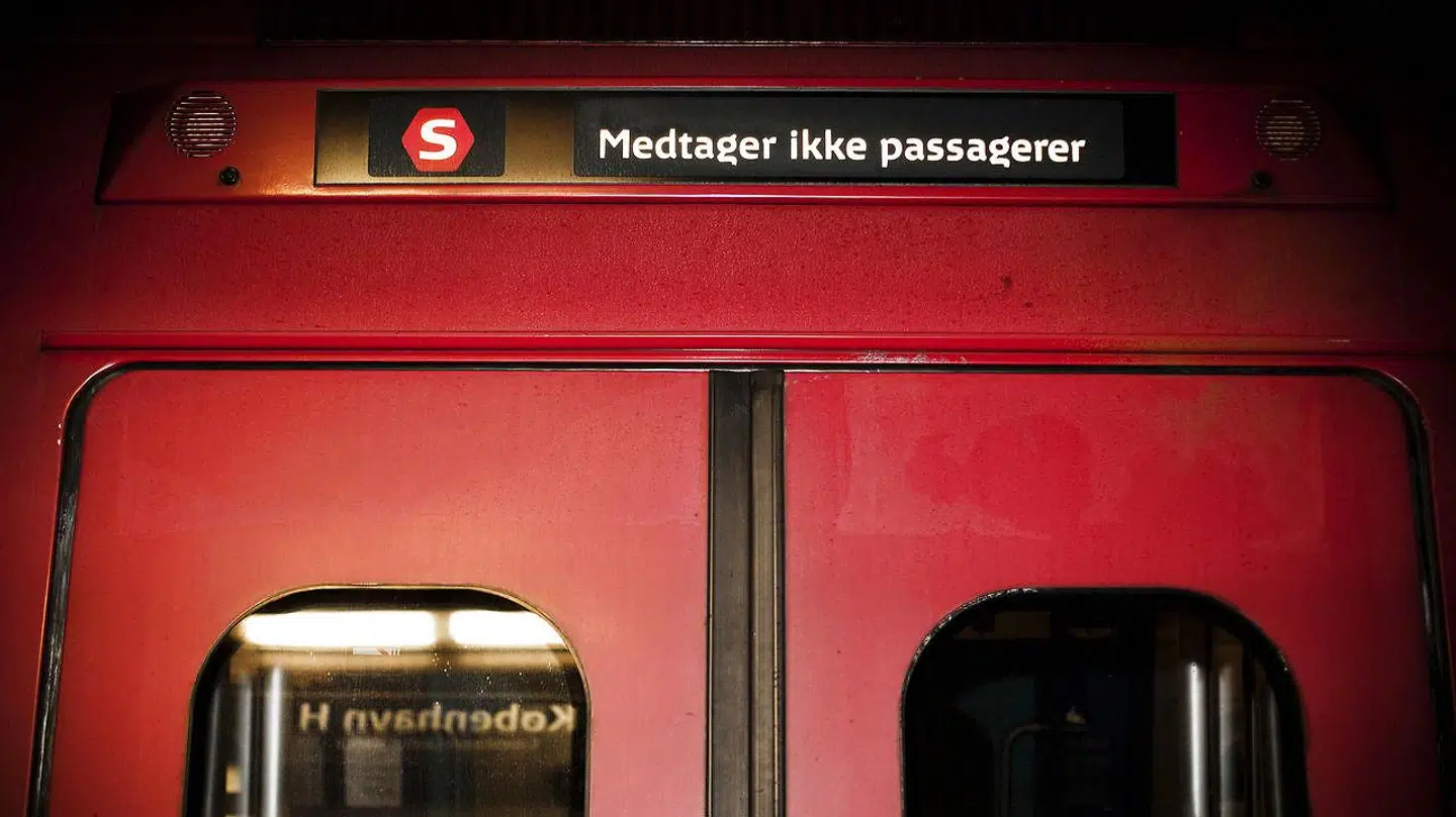S-togdriften er indstillet mellem Hundige og Solrød. Arkivfoto.