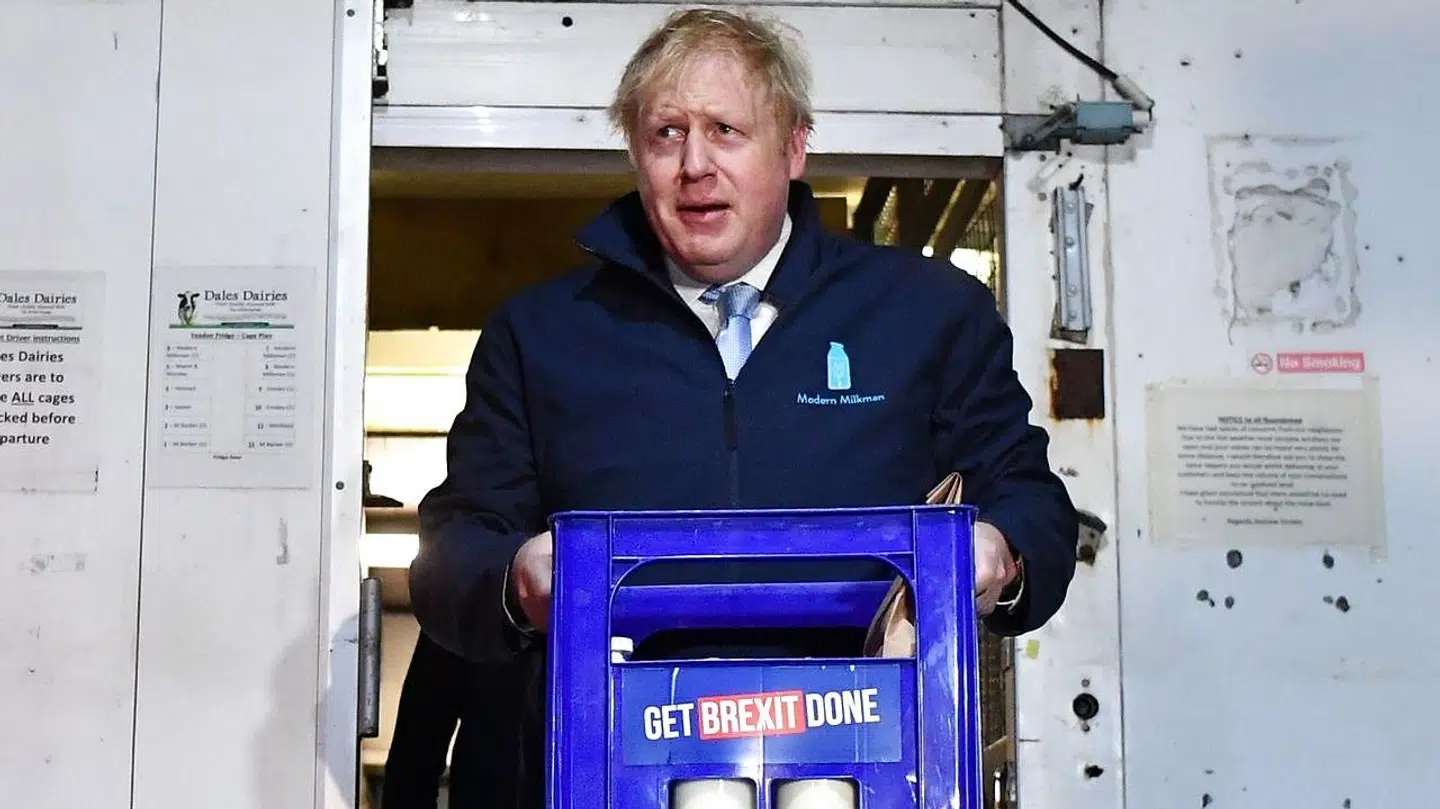 Boris Johnson kæmper for at få absolut flertal i det britiske parlament og dermed mandat til at gennemføre Brexit, som han ønsker.