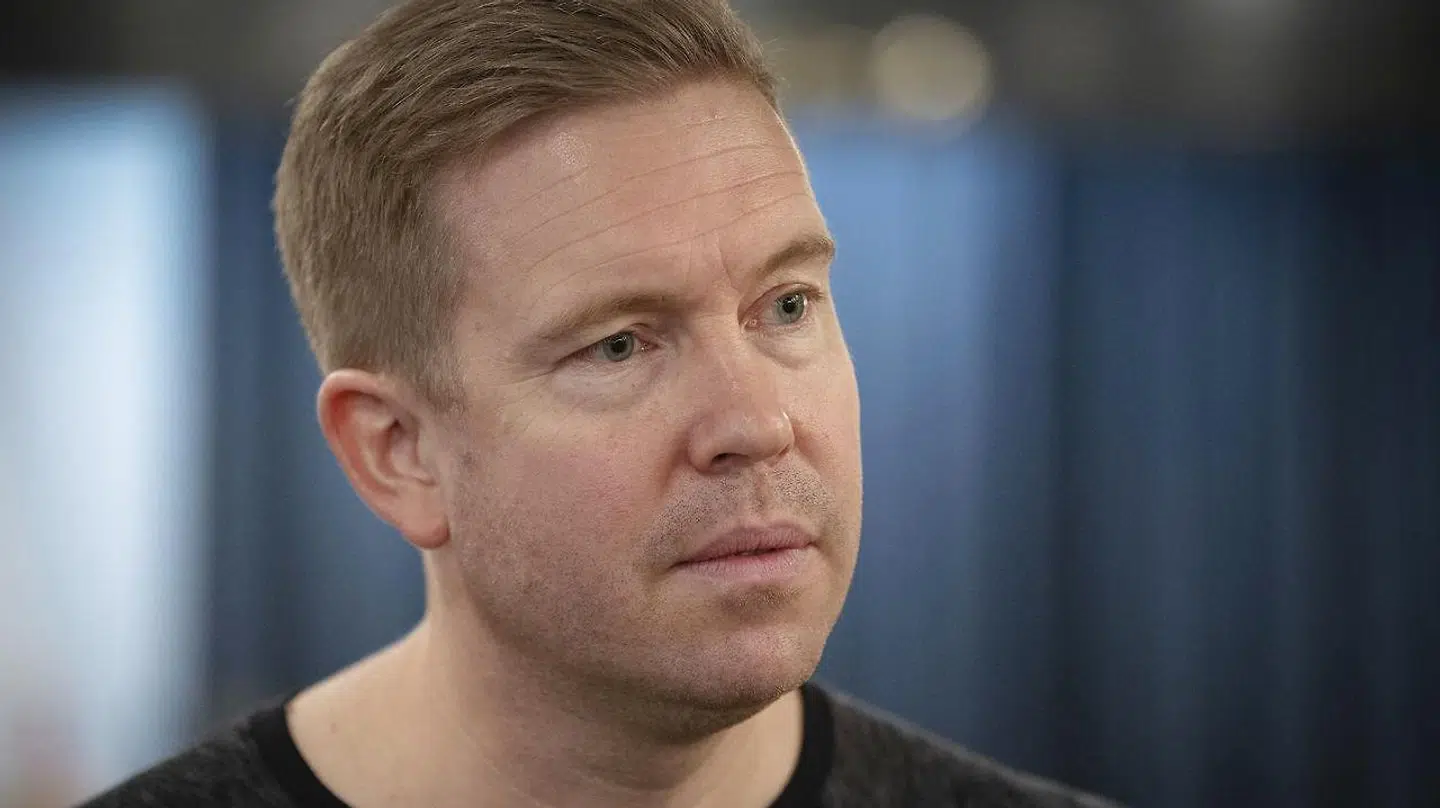 DHFs sportschef Morten Henriksen under kvindelandsholdets pressemøde ved Håndbold VM på Kumamoto Castle Hotel i Japan, lørdag den 7. december 2019.. (Foto: Bo Amstrup/Ritzau Scanpix)