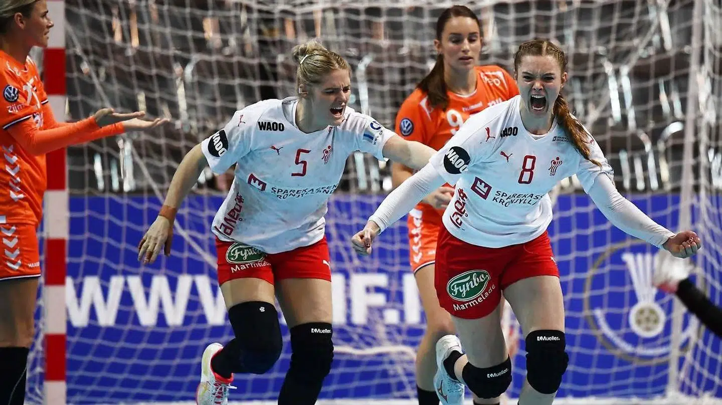 Landsholdet vandt over Holland mandag.