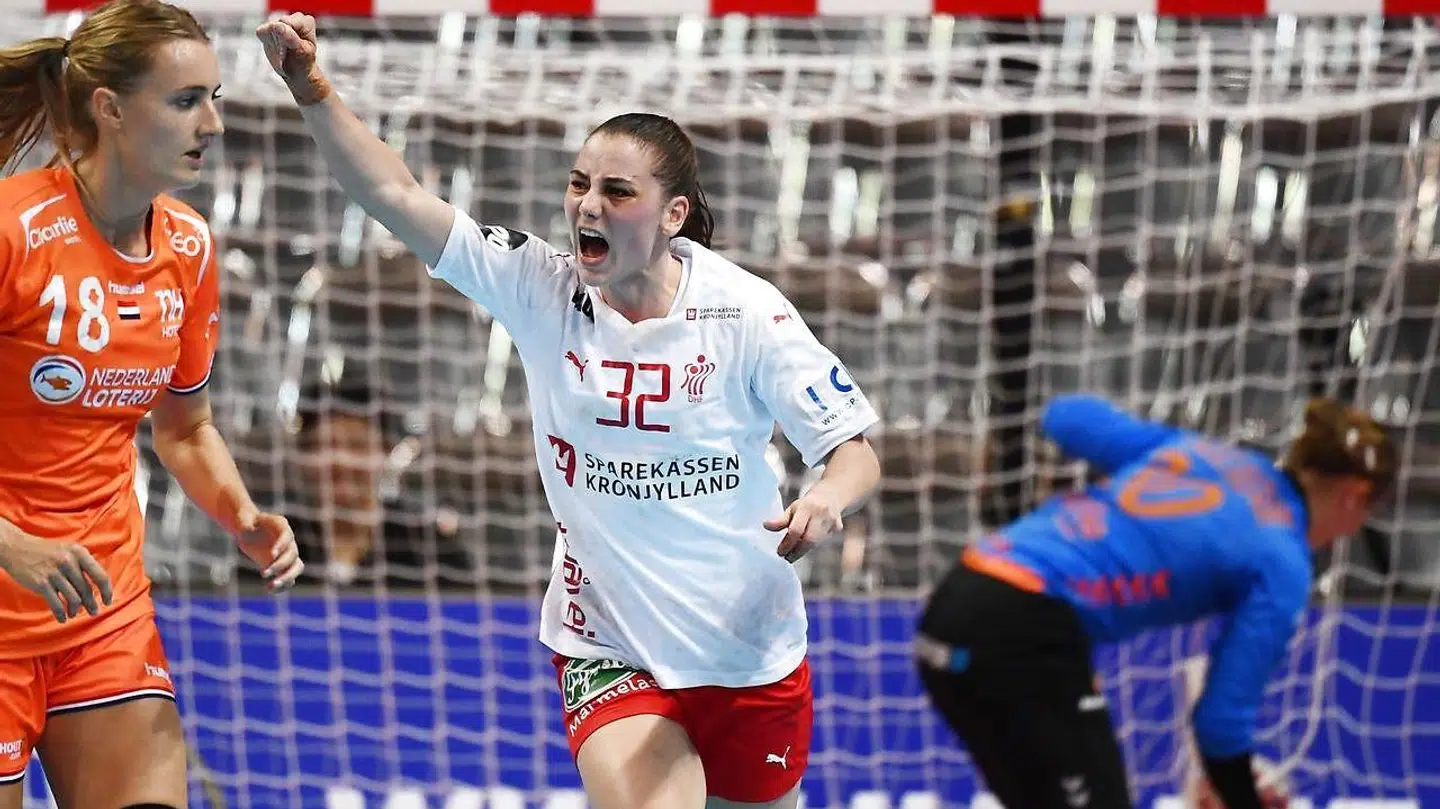 Mie Højlund og resten af det danske landshold vandt mandagens kamp mod Holland.