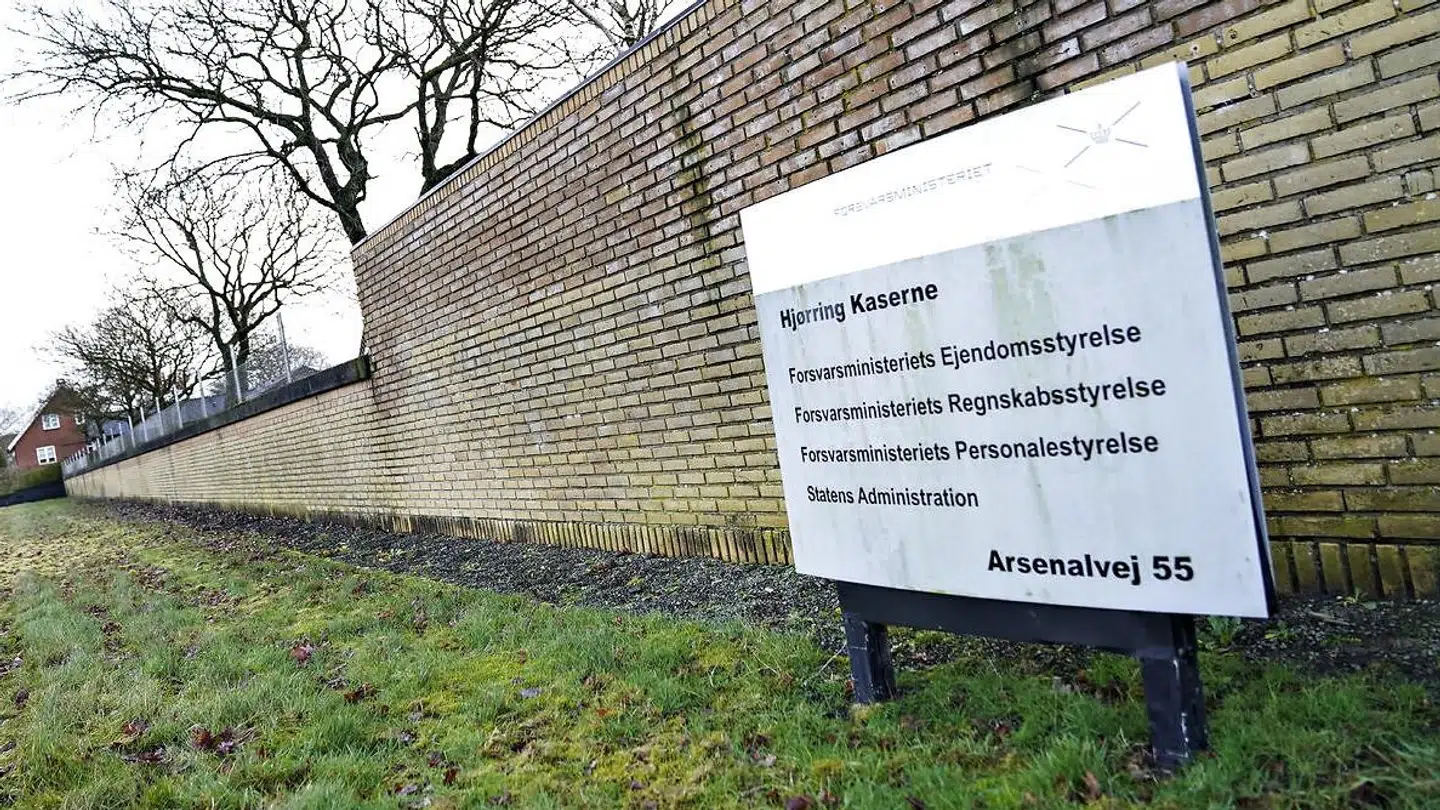 Forsvarets Ejendomsstyrelse på Hjørring Kaserne.