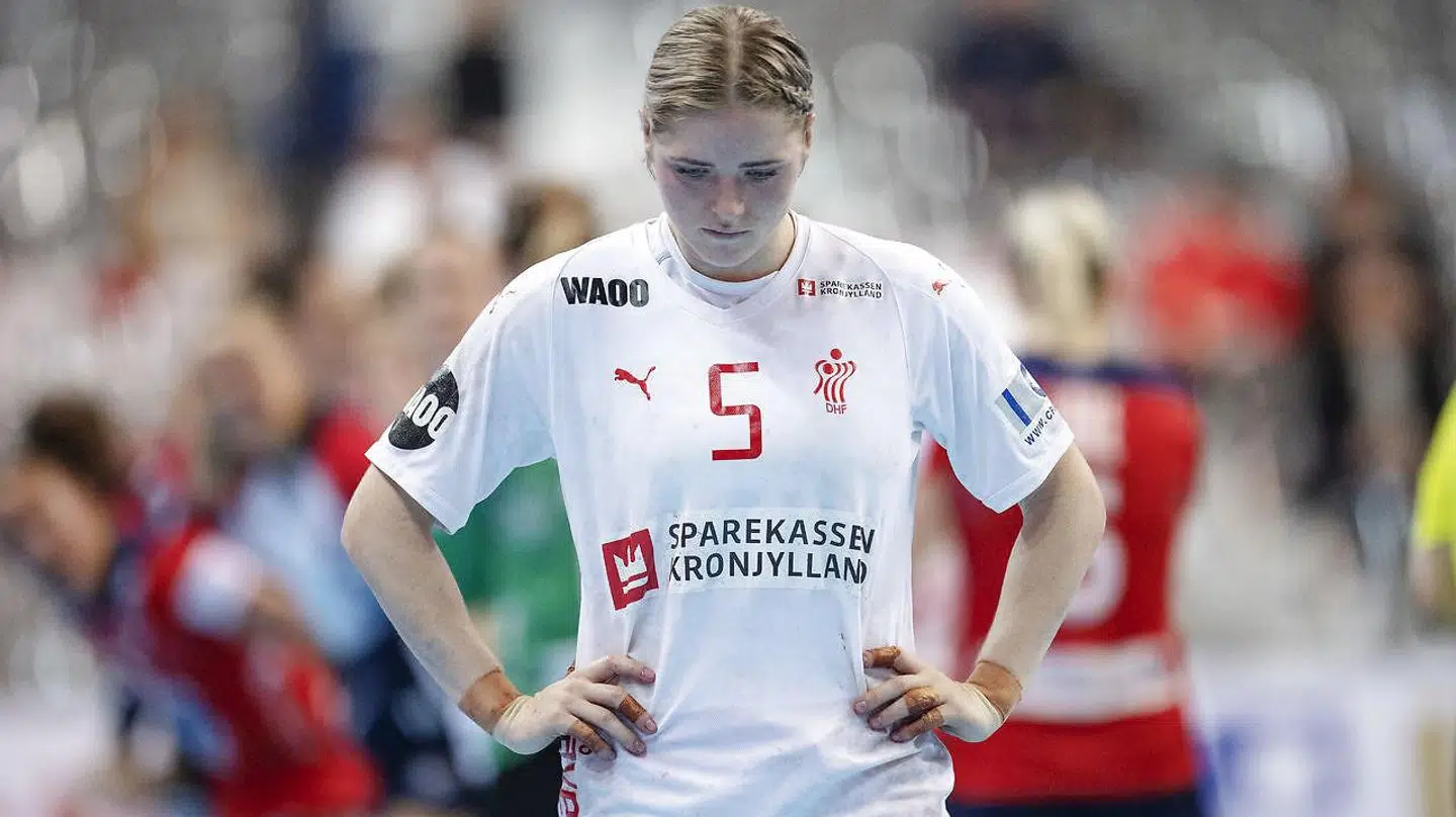 En skuffet Sarah Iversen.