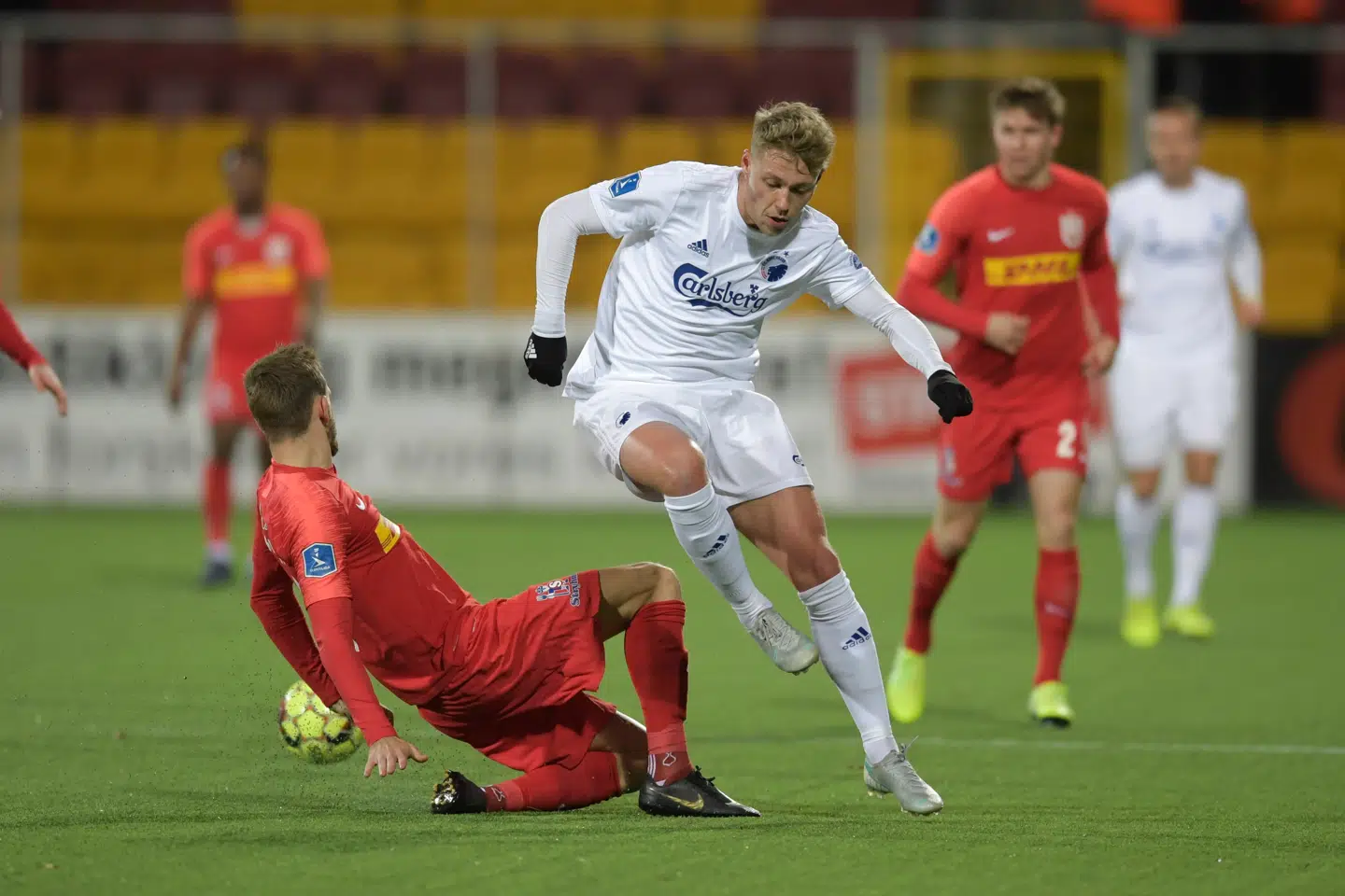 Kampen i 3F superligaen mellem FC Nordsjælland og FC København på Right to Dream Park i Farum, søndag den 8. december 2019. . (Foto: Lars Møller/Ritzau Scanpix)