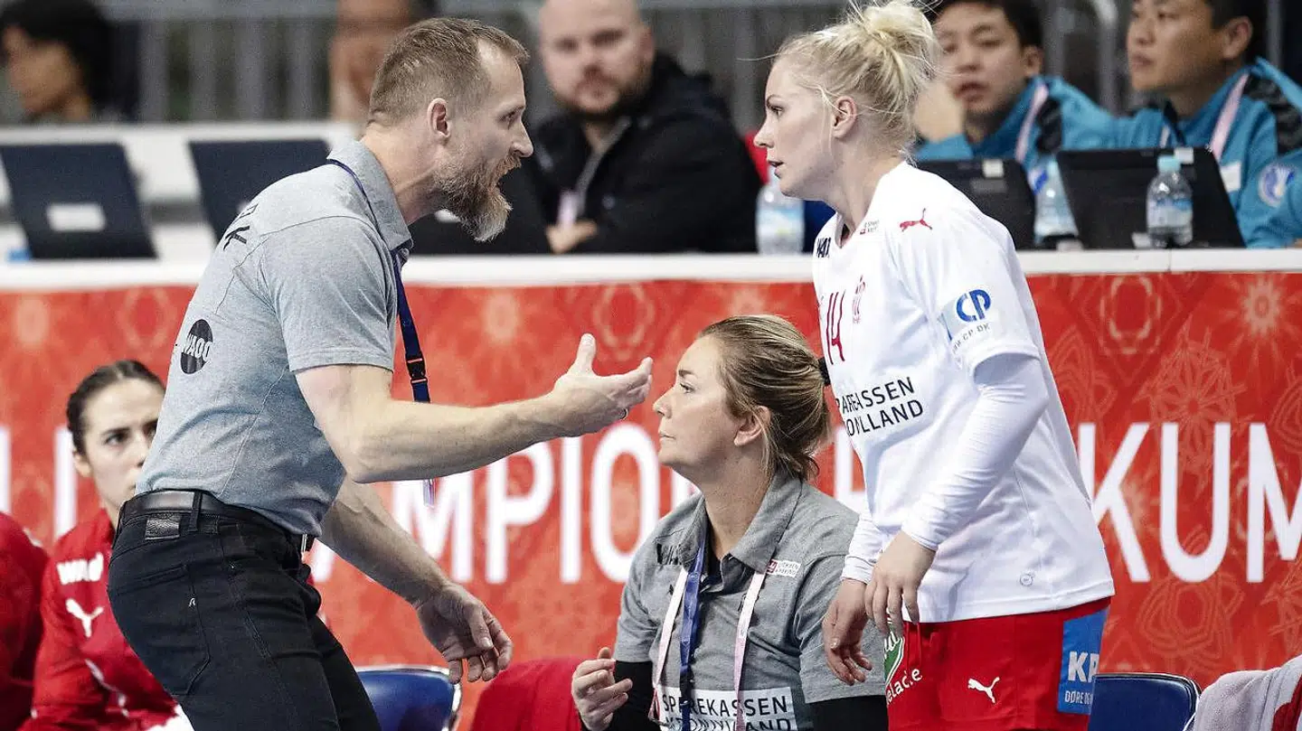 Danmark var i problemer mod Norge.