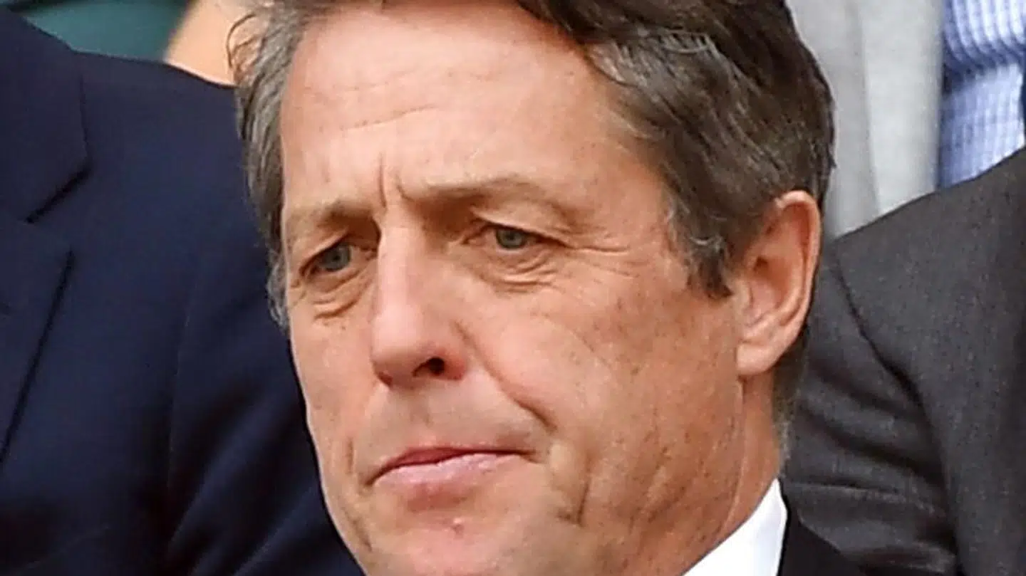 Hugh Grants billede på Twitter har fået meget opmærksomhed.