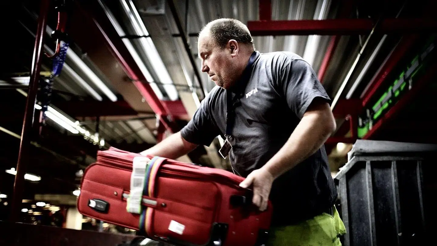 Bagageportørere, der har nedlagt arbejdet ulovligt siden onsdag kl. 13, er tilbage på arbejde. Arkivfoto.