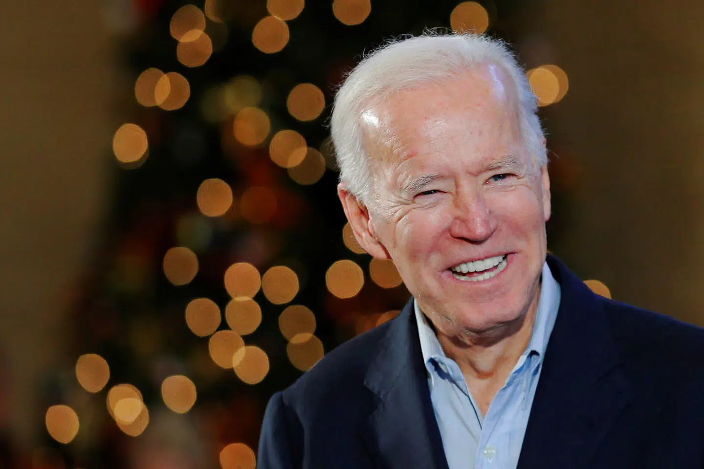 Et godt grin. Joe Biden udnytter pinlig video fra Buckingham Palace til at ydmyge Donald Trump.