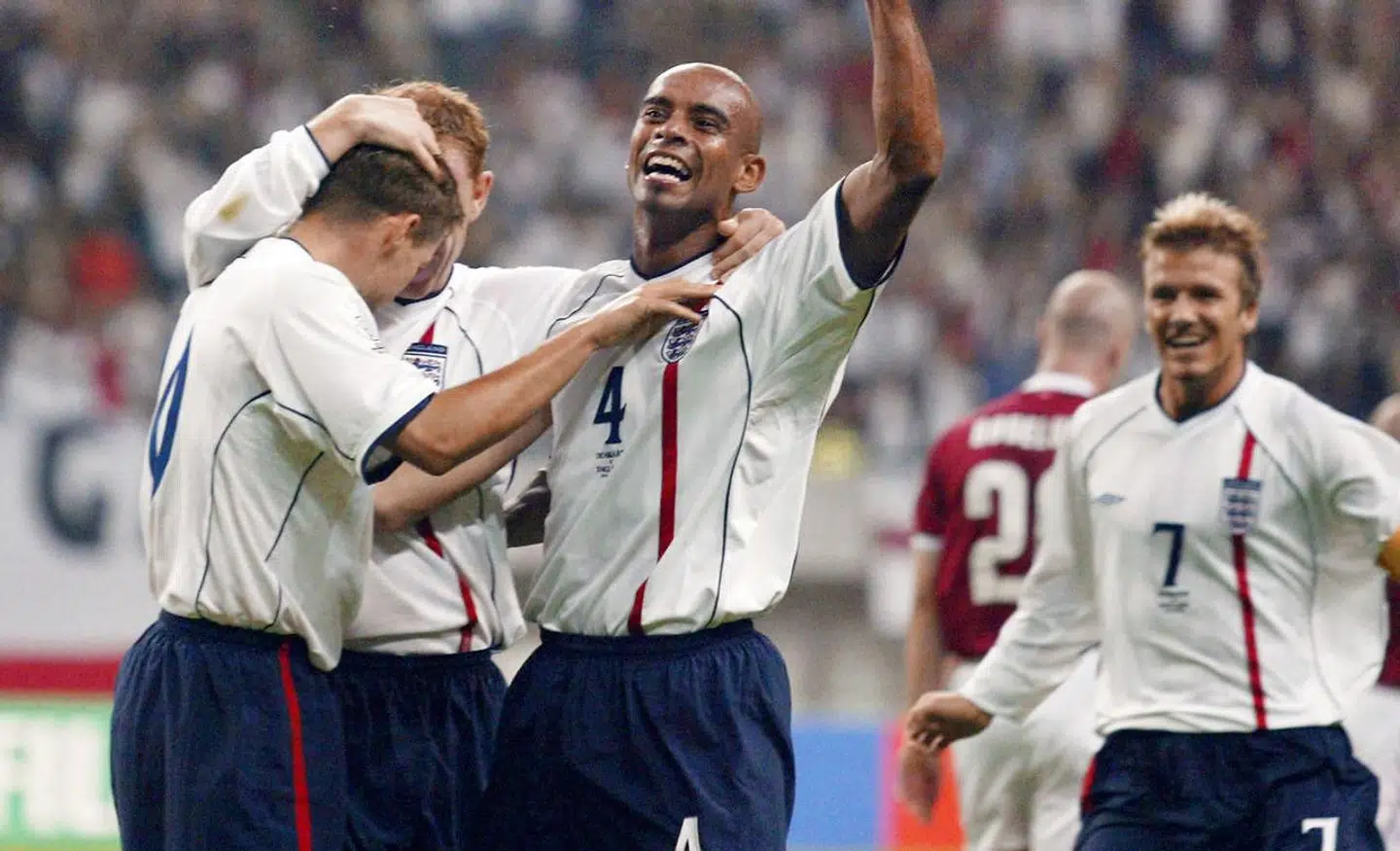 Trevor Sinclair har spillet tolv landskampe for England. Blandet andet 3-0 sejren over Danmark ved VM i 2002.