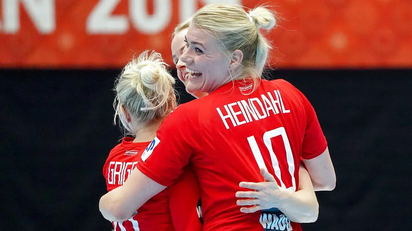 Kathrine Heindahl er lige nu med resten af landsholdet i Japan.