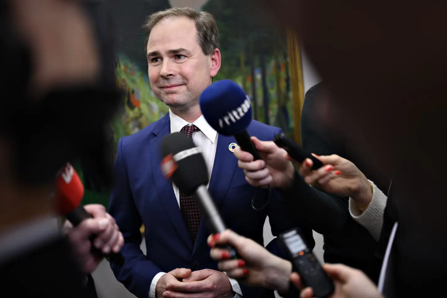 Finansminister Nicolai Wammen præsenterer her finansloven for 2020. Philip Davali/Ritzau Scanpix