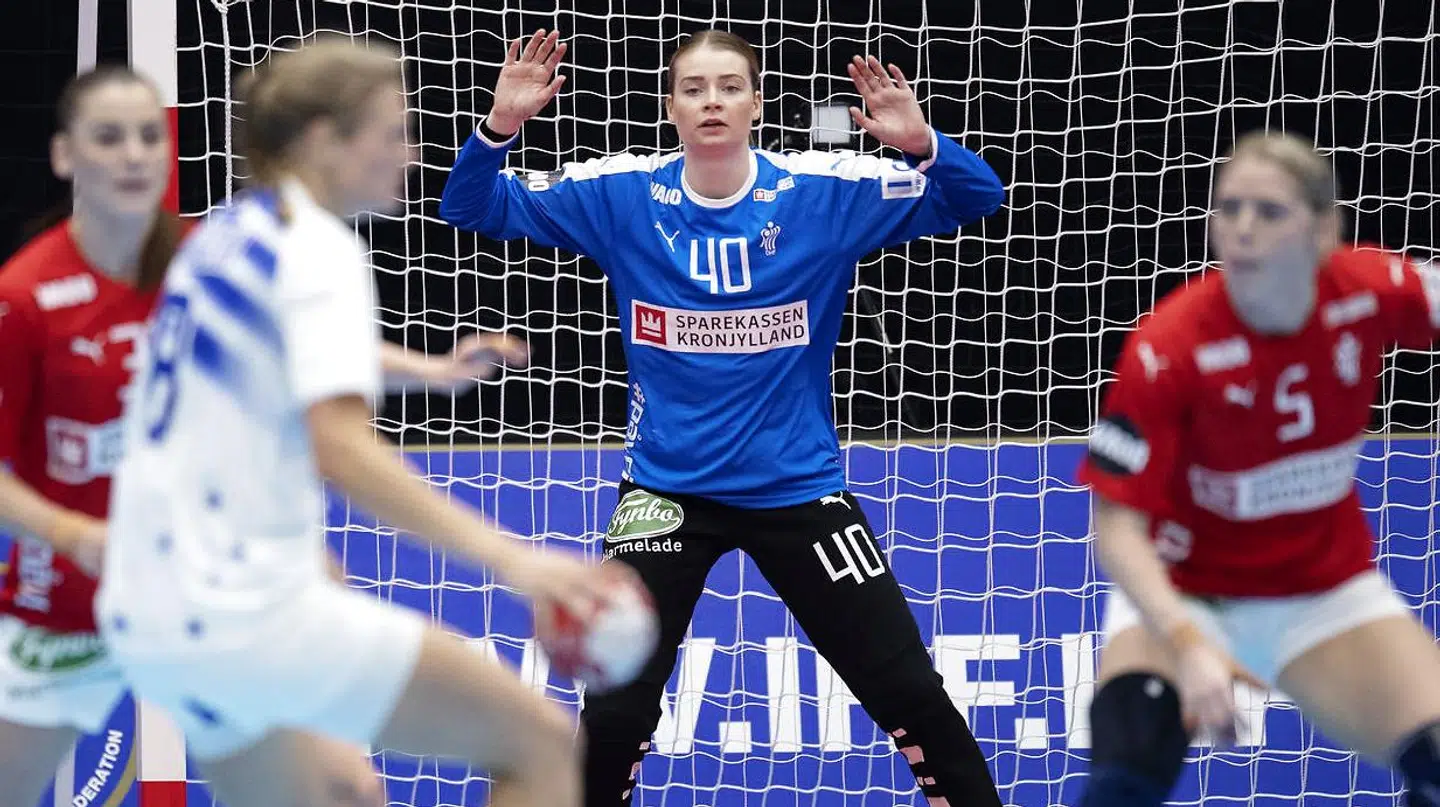 Althea Reinhardt er lige nu til VM med landsholdet.
