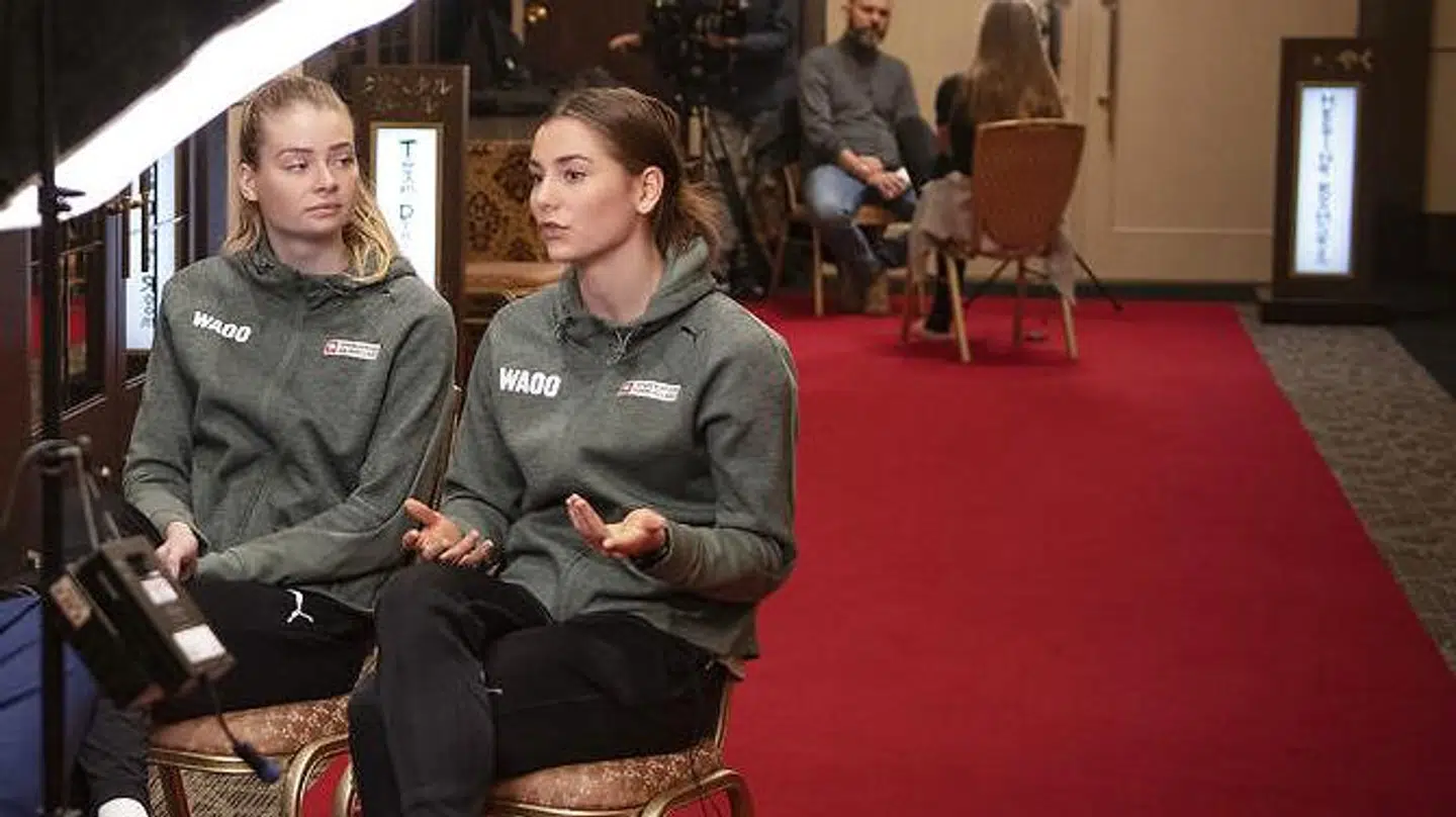 Althea Rebecca Reinhardt (tv.) og Mie Enggrob Højlund (th.).
