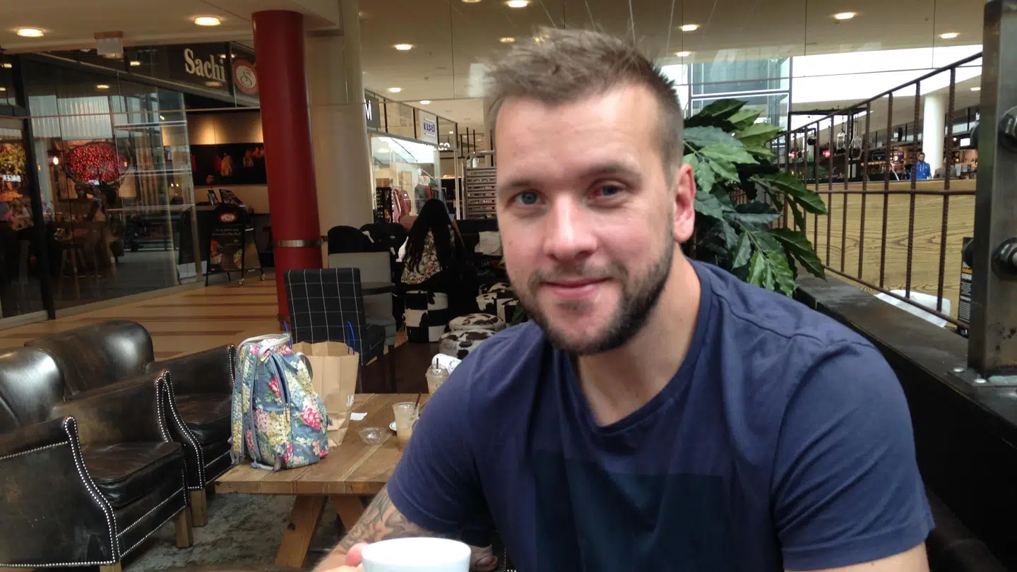 Den tidligere landsholdsback Kasper Jensen er klar efter to øjenoperationer og 15 ugers pause. Foto: PETER FREDBERG