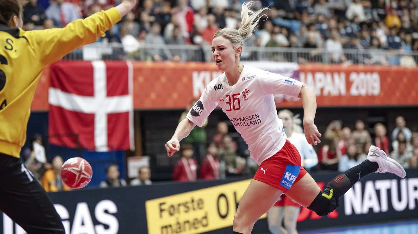 Freja Cohrt fik slutrundedebut mod Australien og spillede også mod Sydkorea.
