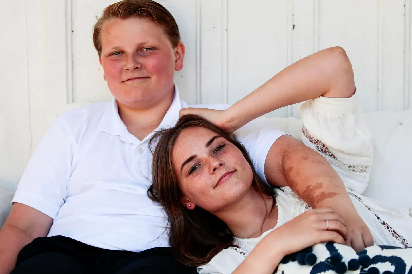 Prins Sverre Magnus har siden 2014 gået på Montessoriskolen i Oslo. Her ses han med sin søster, prinsesse Ingrid Alexandra. (Arkivfoto) Ntb Scanpix/Reuters