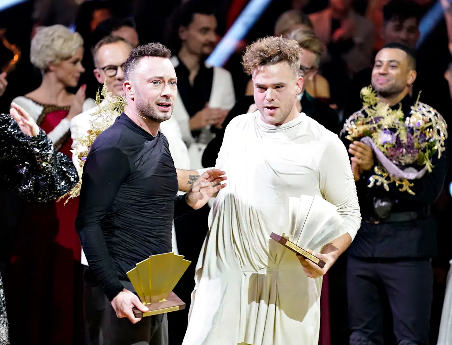 Jakob Fauerby og Silas Holst vandt finalen i 'Vild med dans' i Forum Horsens, fredag den 28. november 2019.