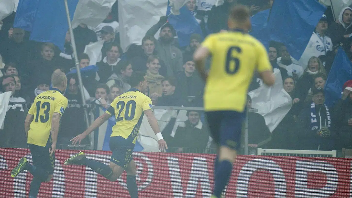 Kamil Wilczek er historisk i Brøndby efter dette mål mod FCK.