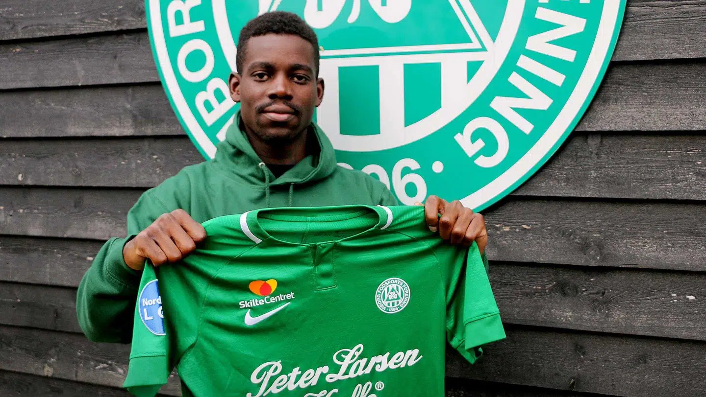 Bernio Jordan Verhagen blev 5. november præsenteret som ny spiller i 1. divisionsklubben Viborg FF.