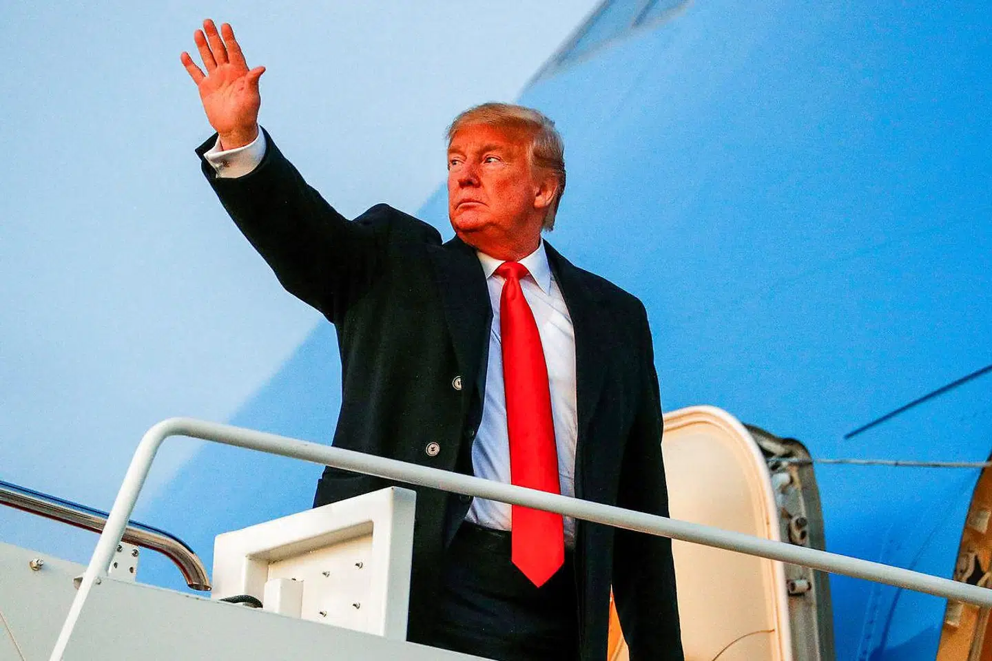 Donald Trump fejrer Thanksgiving i Florida - sammen med familien.